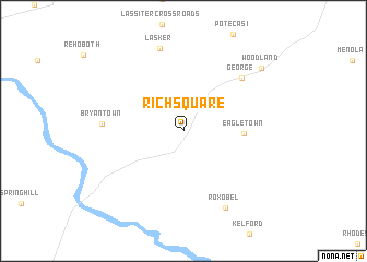 map of Rich Square