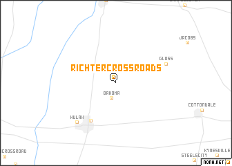 map of Richter Crossroads