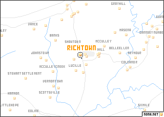 map of Richtown