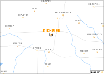 map of Richview