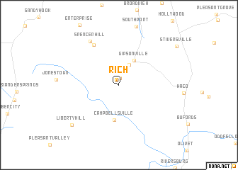 map of Rich