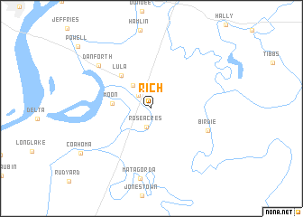 map of Rich