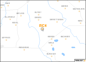 map of Rich