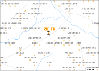 map of Ricifa