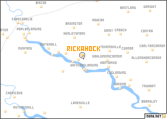 map of Rickahock