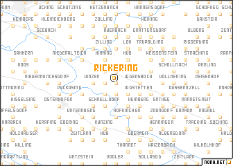 map of Rickering