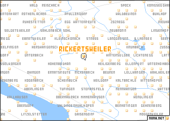 map of Rickertsweiler