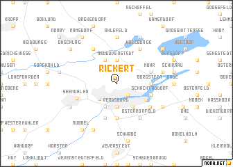 map of Rickert