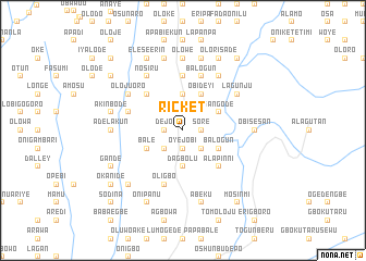 map of Ricket