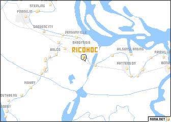 map of Ricohoc