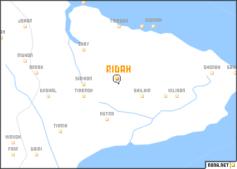 map of Rīdah