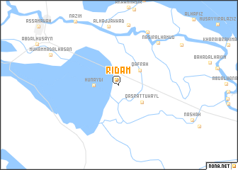 map of Ridām