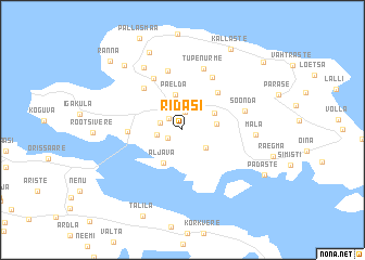 map of Ridasi