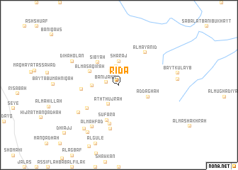 map of Ridā‘