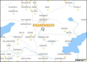 map of Riddarhagen