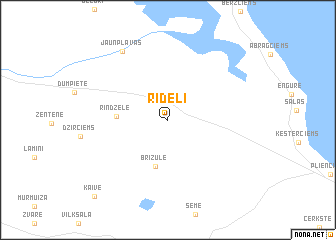 map of Rideļi