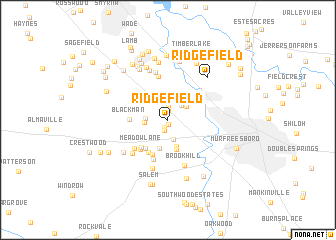 map of Ridgefield