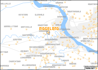 map of Ridgeland