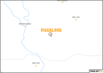 map of Ridgeland