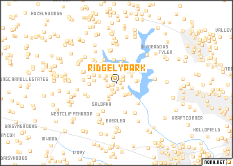 map of Ridgely Park