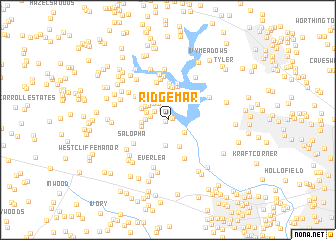 map of Ridgemar