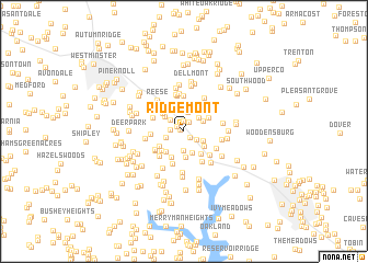 map of Ridgemont