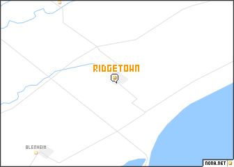 map of Ridgetown