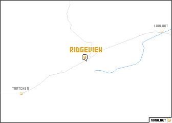 map of Ridgeview