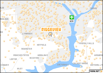 map of Ridgeview