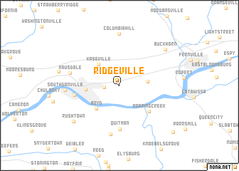 map of Ridgeville