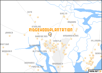 map of Ridgewood Plantation