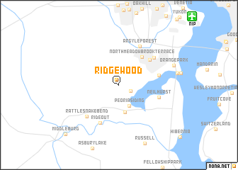 map of Ridgewood