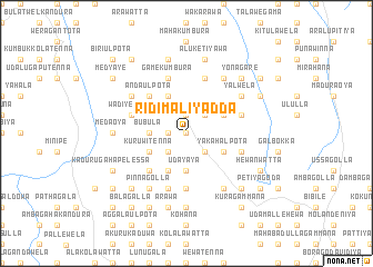 map of Ridimaliyadda