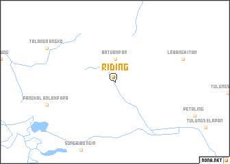 map of Riding