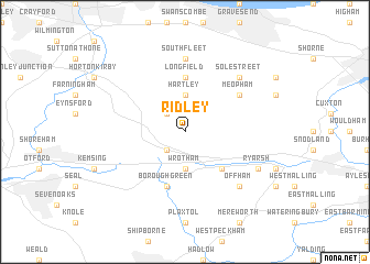 map of Ridley