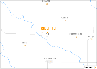 map of Ridotto