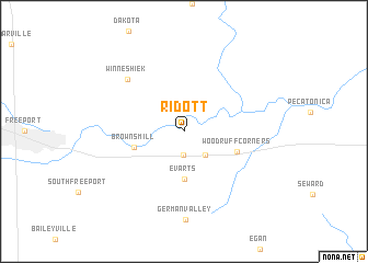 map of Ridott