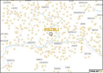 map of Ridžali