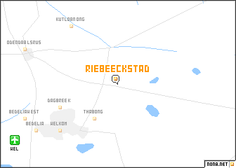 map of Riebeeckstad