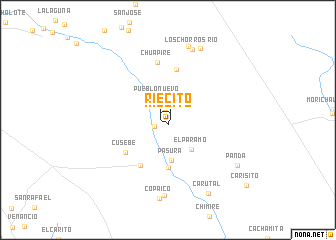 map of Riecito