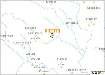 map of Riecito