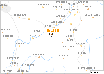 map of Riecito