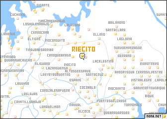 map of Riecito