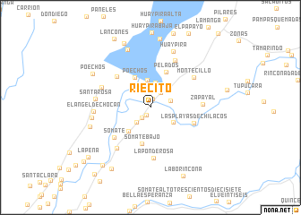 map of Riecito