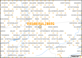 map of Ried bei Sulzberg
