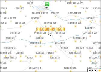 map of Riedböhringen