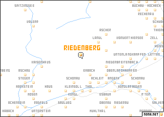 map of Riedenberg