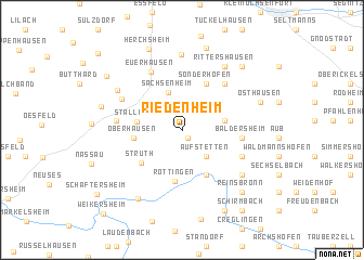 map of Riedenheim