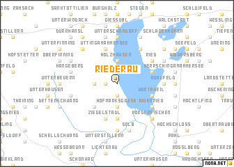 map of Riederau