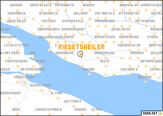 map of Riedetsweiler